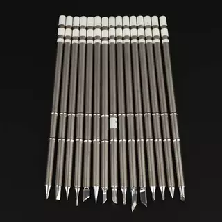 C & B T12 เคล็ดลับหัวแร้ง T12-K I ILS J02 J02 JL02 KU สําหรับ Hakko Fx951 DIY T12 สถานีบัดกรีชุดเครื่องมือเชื่อม (th)