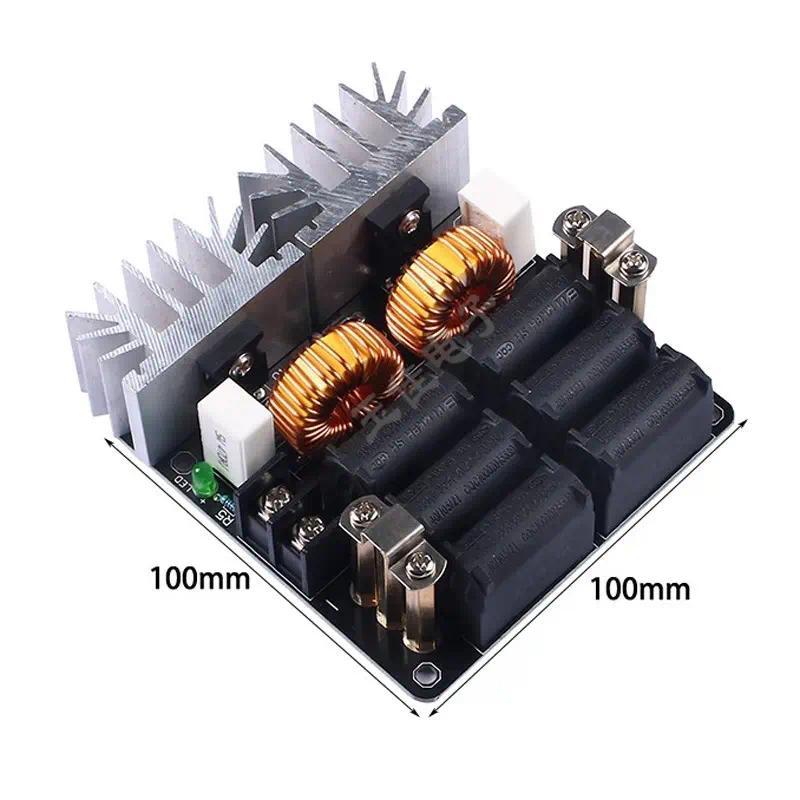 เครื่องทำความร้อนเหนี่ยวนำความถี่สูง 1000W ZVS สำหรับการสอน ทดลอง บัดกรี