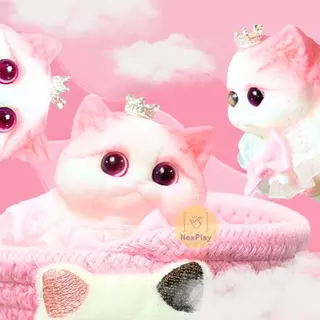 สกุชชี่แมวทาบะ Squishy สกุชชี่แมวมงกุฎสุดคิวท์ ของเล่นคลายเครียด น่ารักและนุ่มนวล ส่งในไทย