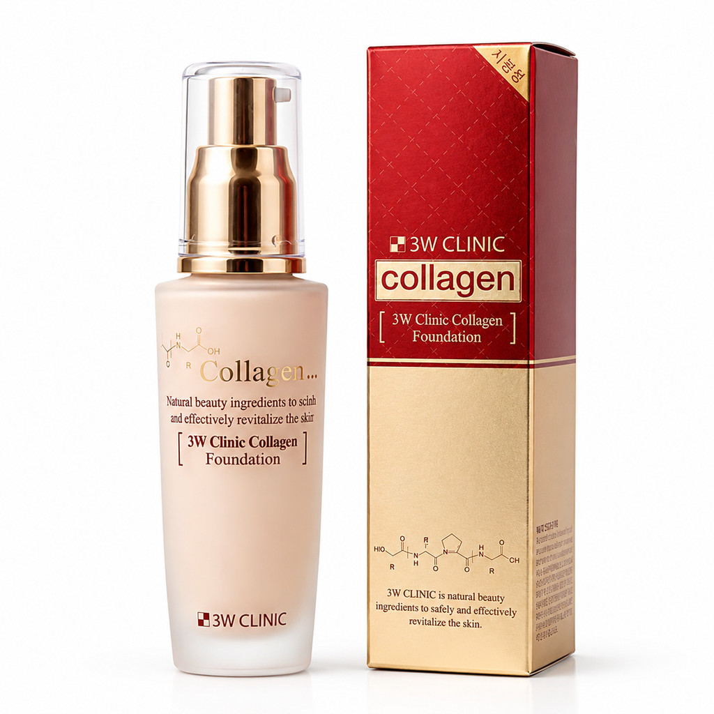 3W Clinic Collagen Foundation 50ml