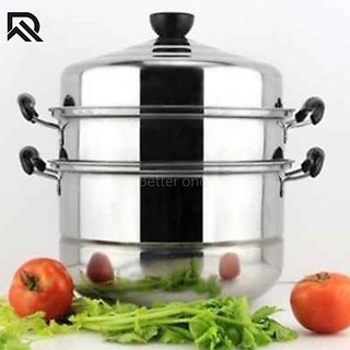 COD 3 Layer Stainless Steel Steamer And Cooker Cooking pots Steamer pan