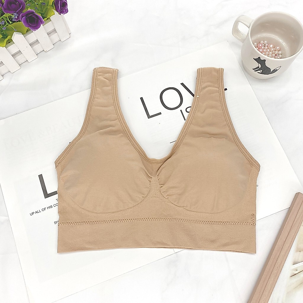 ชุดชั้นใน Anny รุ่นw049 Sport bra เสื้อใน บราไร้โครง เนื้อผ้านุ่ม กระชับดี สวมใส่สบาย ยกกระชับอกสวย