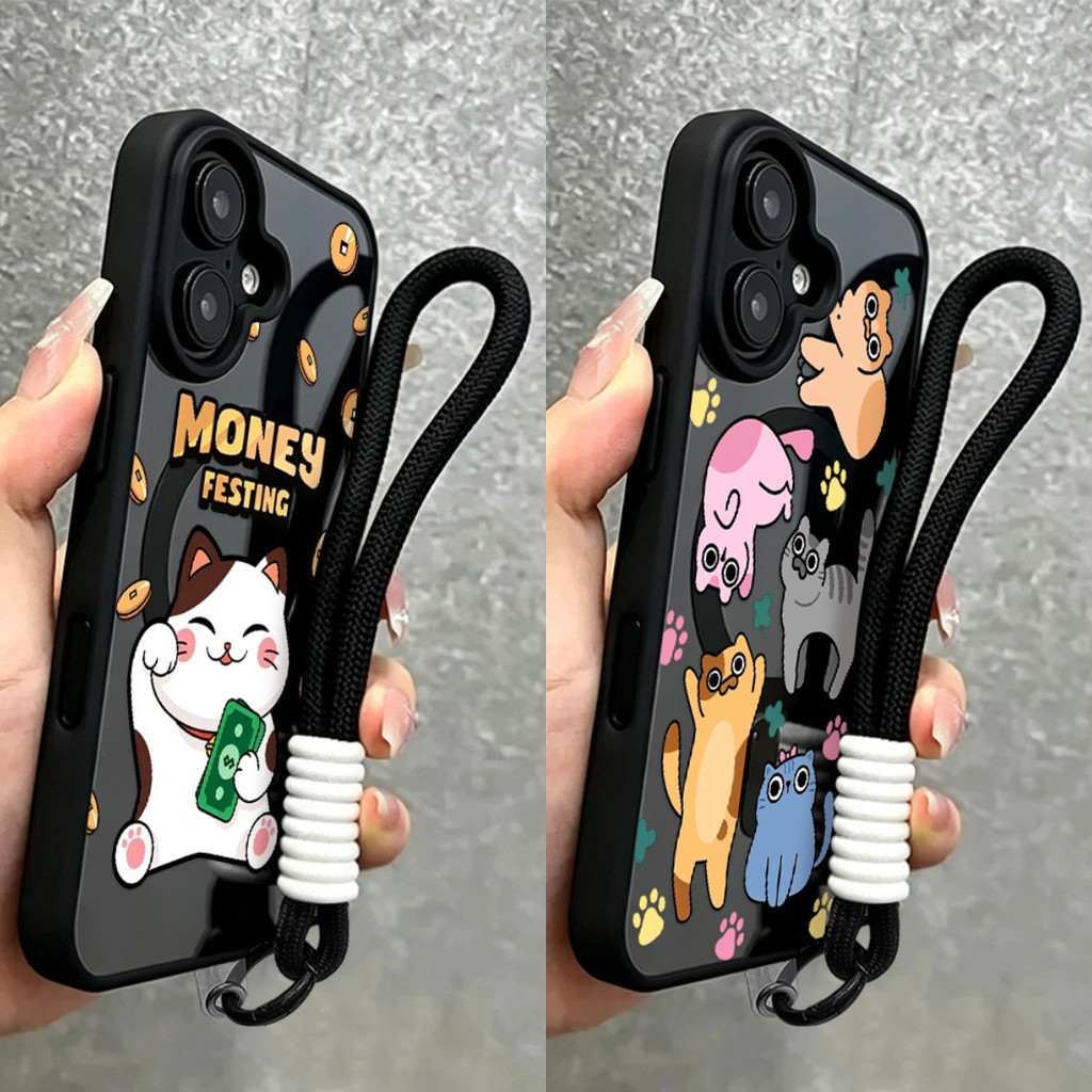 เคสทรศัพท์ For Samsung A07 A37 A57 A17 5G A56 AA06 A16 A55 5G A15 A25 A26 A35 A36 5G A54 เคสใส แฮปปี้สติทช์ น่ารัก Case