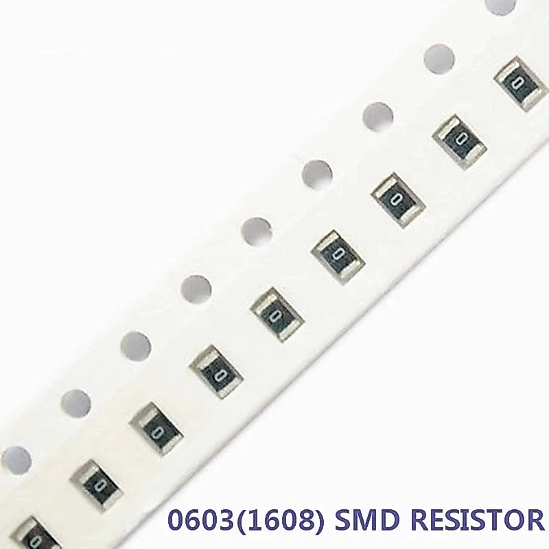 R Resistor SMD ตัวต้านทานชิป 0603 20 ชิ้น ตัวต้านทาน