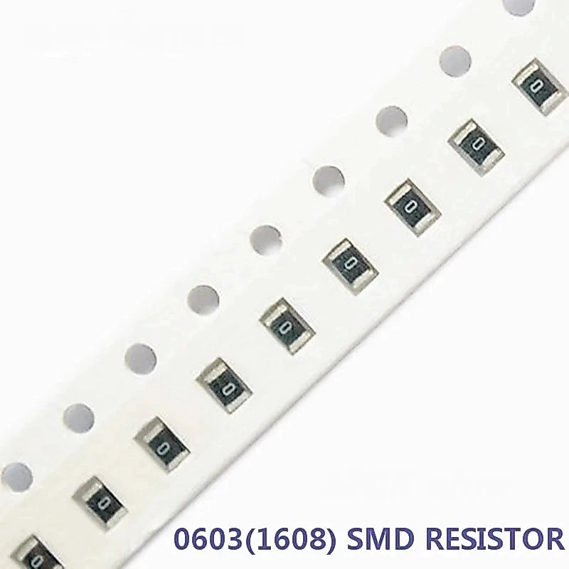 R Resistor SMD ตัวต้านทานชิป 0603 20 ชิ้น ตัวต้านทาน