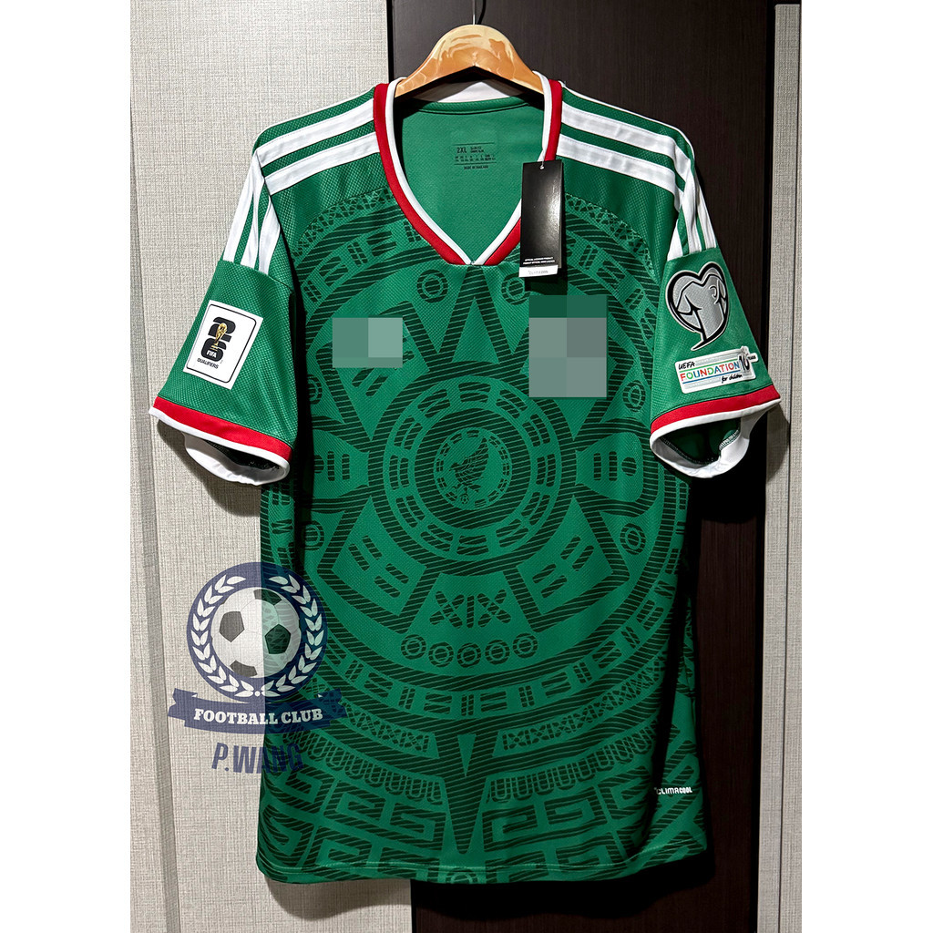 👻NEW World Cup Football Shirt, Mexico National Team, 3A Grade, Fan Version, Home, Home Kit, Year 2026, Fluorescent, Na