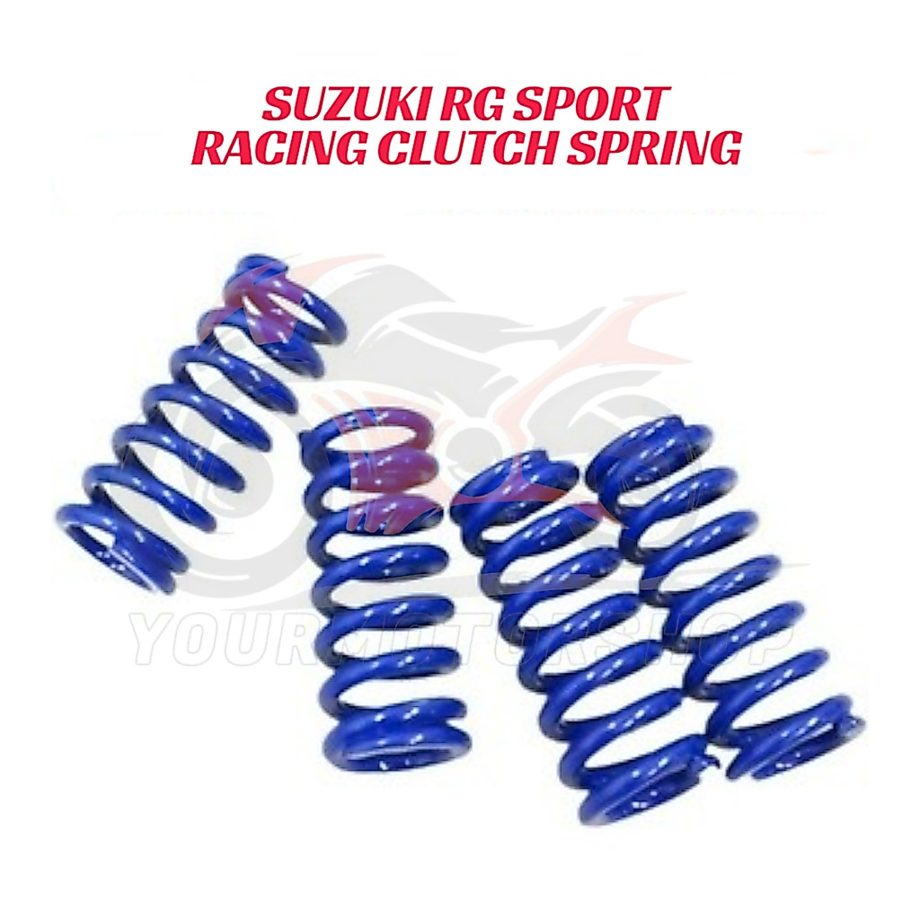 4 ชิ้น Suzuki RG SPORT RG S RGS RG110 RGV120 Racing คลัทช์สปริงชุด RACING คลัทช์สปริงชุด RG SPORT