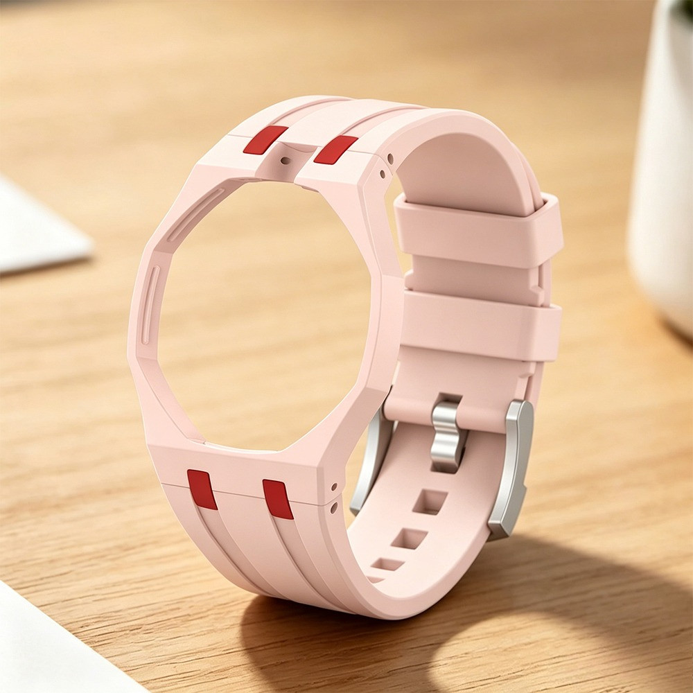 สําหรับ Swatch X AP Royal Pop นาฬิกาพกสายรัดซิลิโคน + PC ป้องกันกรณีดัดแปลงอุปกรณ์เสริมวงแบบบูรณาการConvert To นาฬิกาข้อมือ