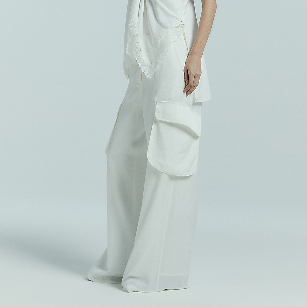 COWORKER - Wide-leg trousers with pockets