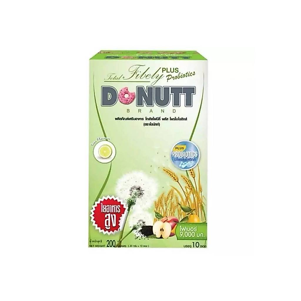 DONUTT Total Fibely โดนัทท์โทเทิล ไฟบิลี่ (Pack 10 ซอง / กล่อง)
