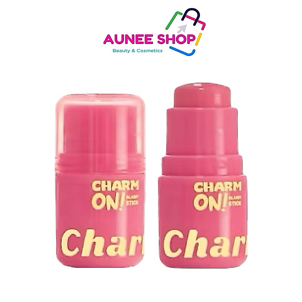 ส่งฟรี/มีไลฟ์ (ชิ้น)CHARMISS CHARM ON  BlUSH STICK 3 g มินิบลัชสติ๊ก
