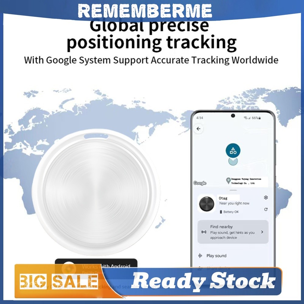 GPS Tracker สําหรับ Android Item Locator Dog Tracker กระเป๋าสตางค์สําหรับรถยนต์เด็กผู้สูงอายุสัตว์เล