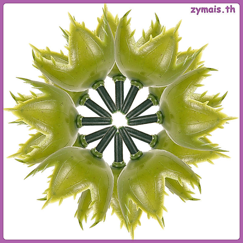 100 ชิ้น Supply ดอกไม้จริง Rose Sepals พลาสติกปลอม Calyxes Receptacles zymais