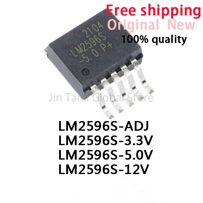 5PCS LM2596S-ADJ TO263 LM2596-ADJ TO-263 LM2596S-5.0 LM2596-5.0 LM2596S-3.3 LM2576S-3.3 LM25S-3.3 LM