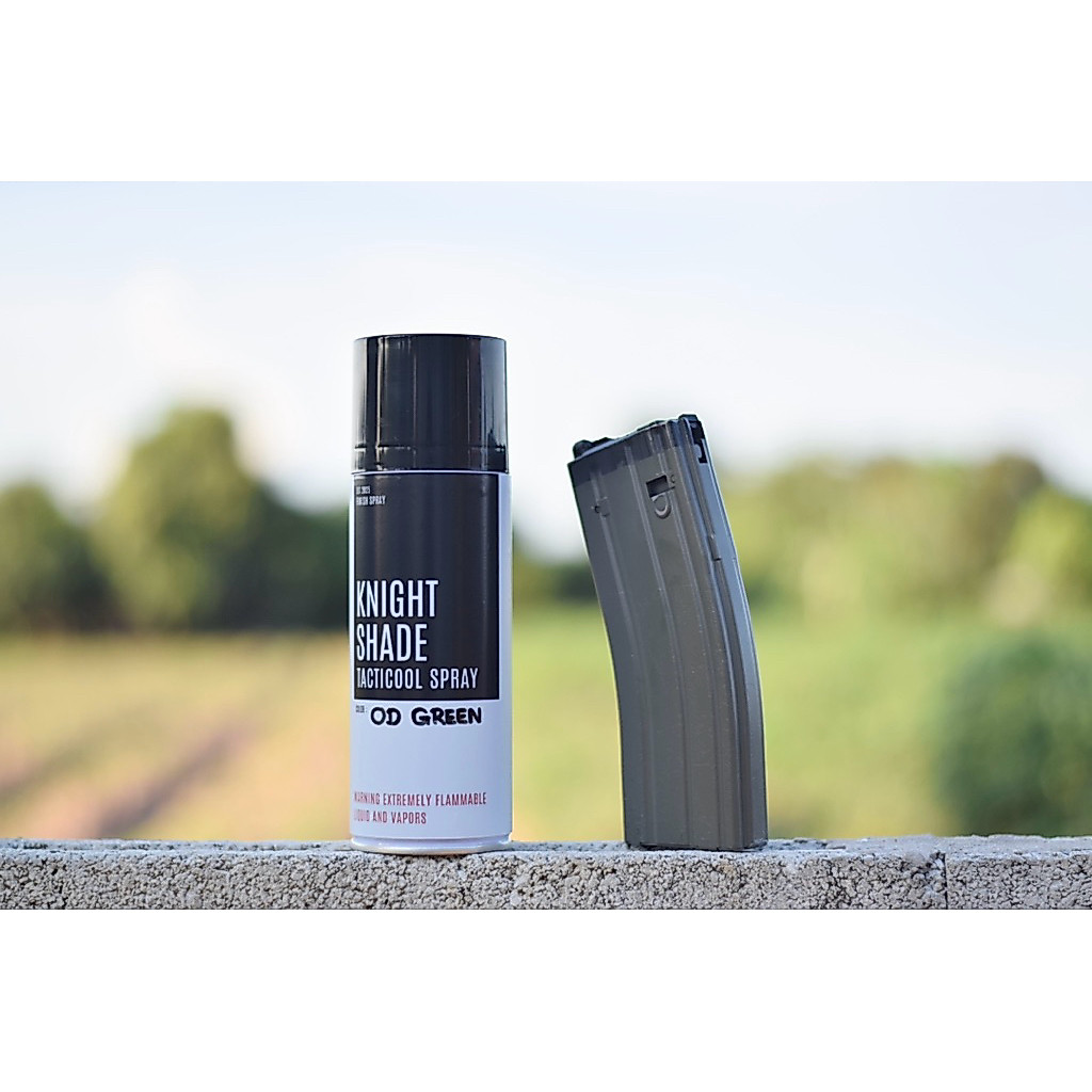 สีสเปรย์ทหาร Knight Shade tacticool spray สีเขียว OD Green