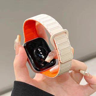 สายยาง for Huawei Watch Fit 5 5 Pro 4/4 Pro/3 สายรัดแม่เหล็กกีฬาสายเข็มข้อมือซิลิโคน for Huawei Fit 5 4 3