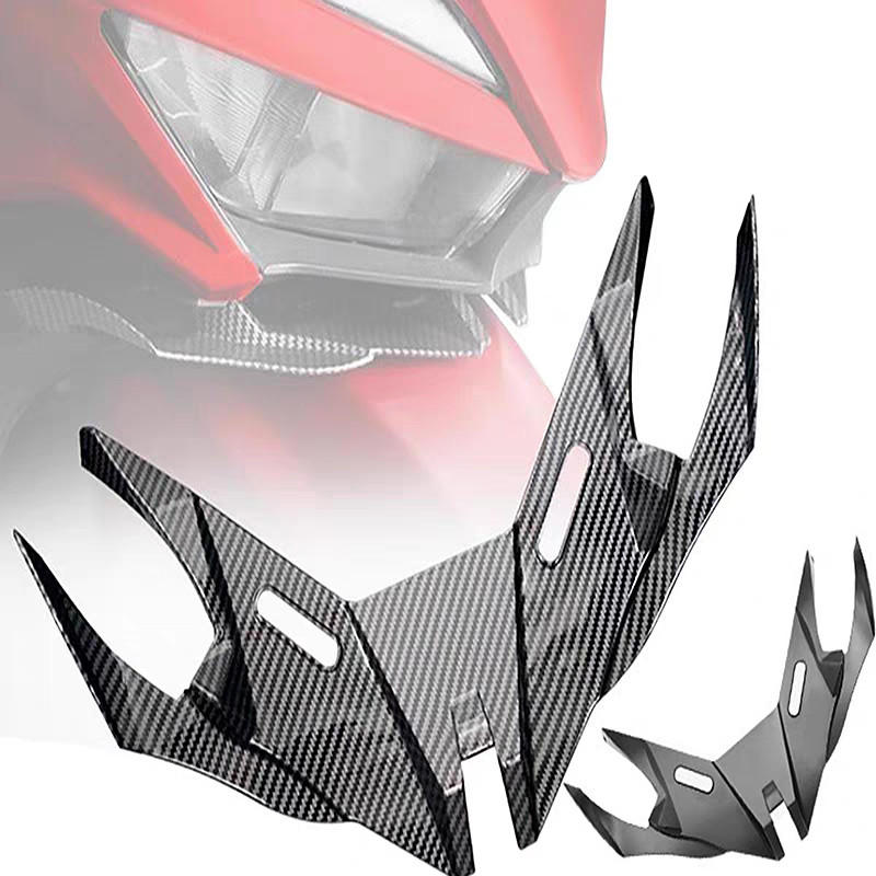 HONDA click v2 125/150/160 MOTORCYCLE FRONT SPOILER WINGLET Fairing Aerodynamic ปีกลมคงที่