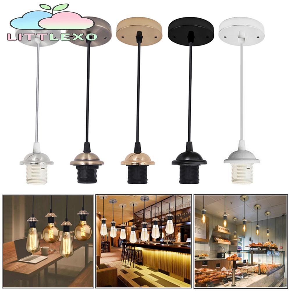 LITTLEX ที่ใส่หลอดไฟ AC 220V ไฟเพดาน ไฟจี้วินเทจ