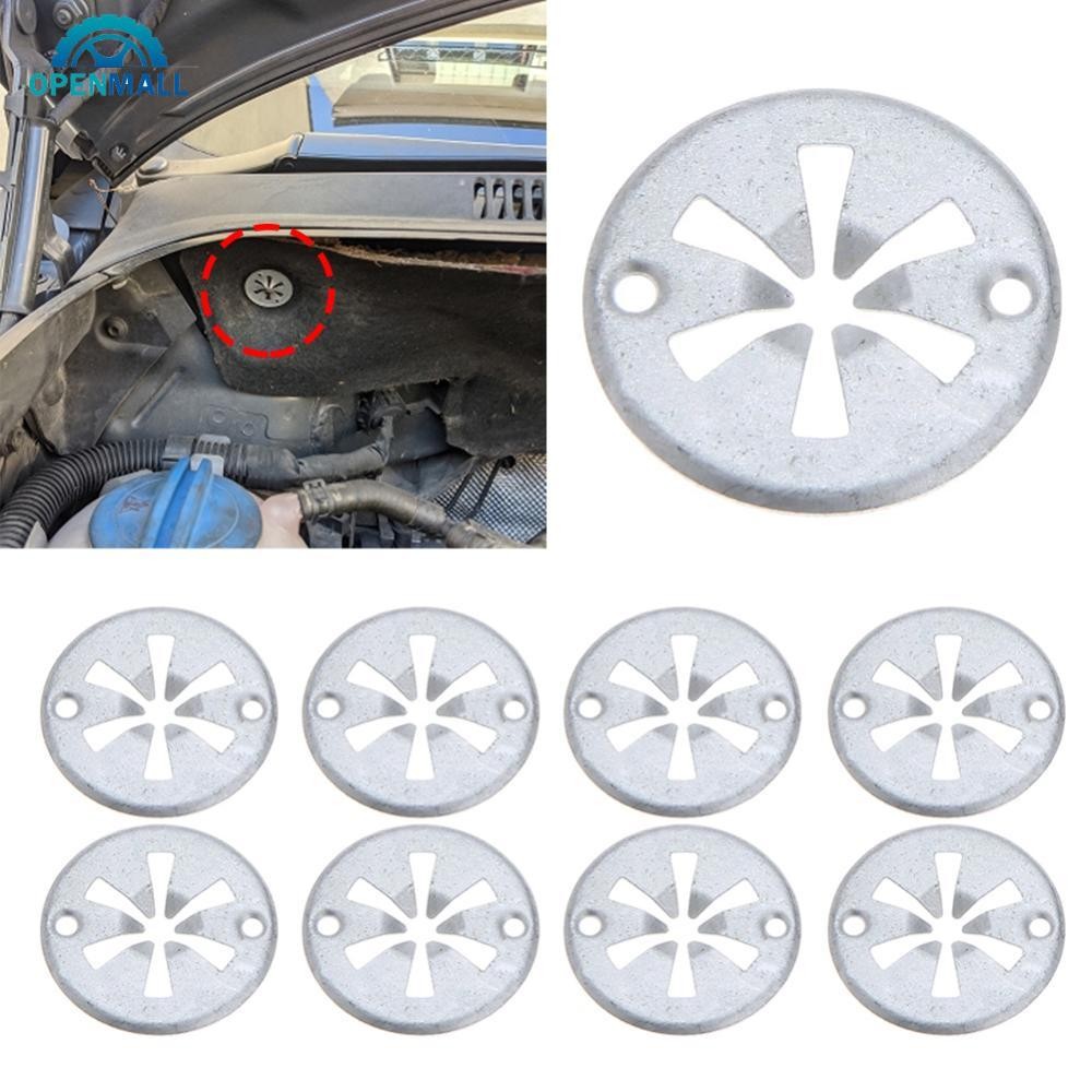 OPENMALL 10/20 ชิ้นโลหะ Hood Bonnet ภายใต้เครื่องยนต์ฉนวนกันความร้อนคลิปสําหรับ Volkswagen VW Auto F