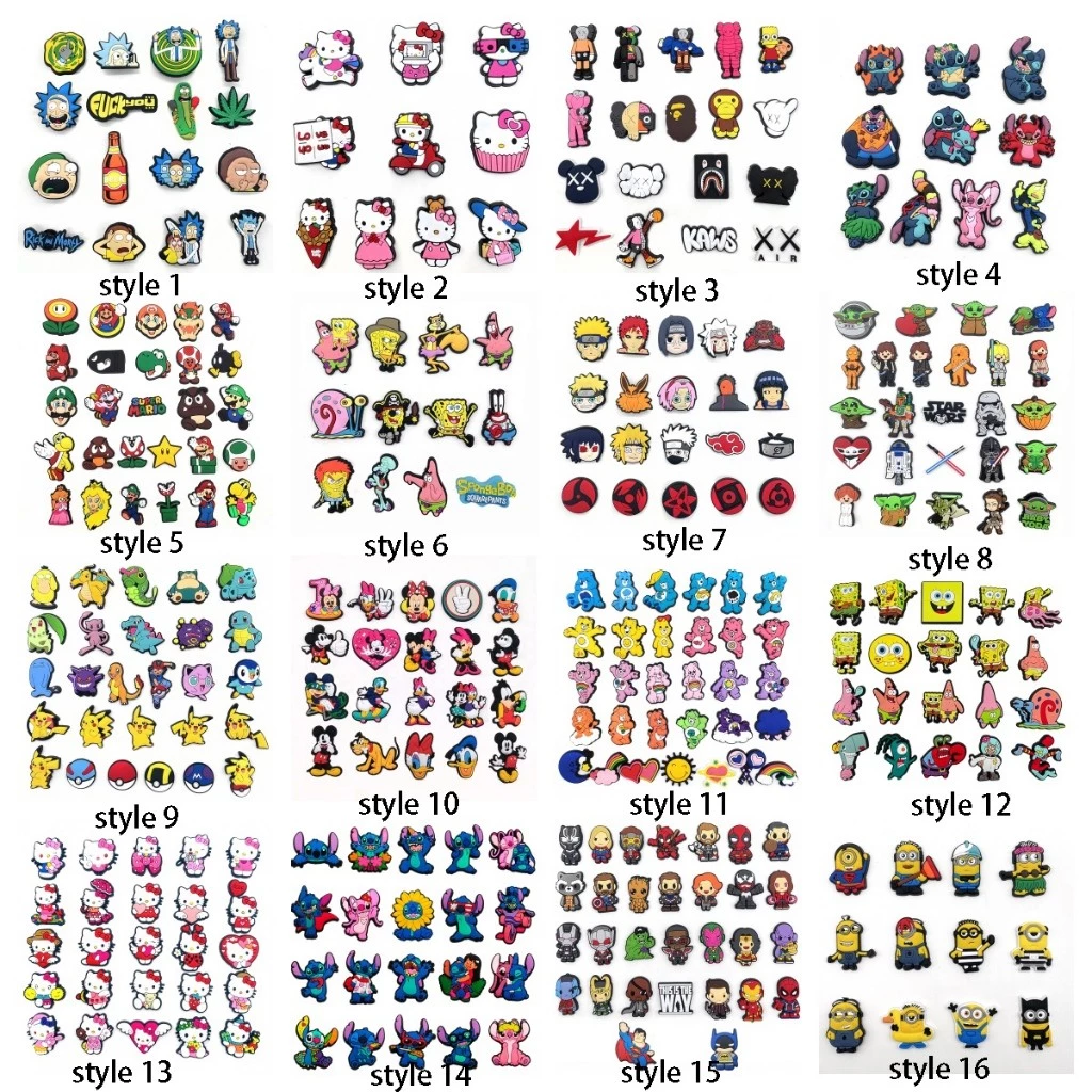 การ์ตูน Charm MEIDJ ตาม shoe Charm และผู้หญิงในประเภทผู้หญิง