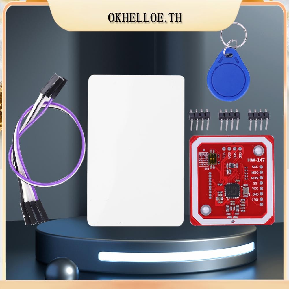 [okhelloe.th] PN532 NFC RFID Module 13.56MHz V3 User Kits Reader Writer Module SPI I2C UART NFC Card