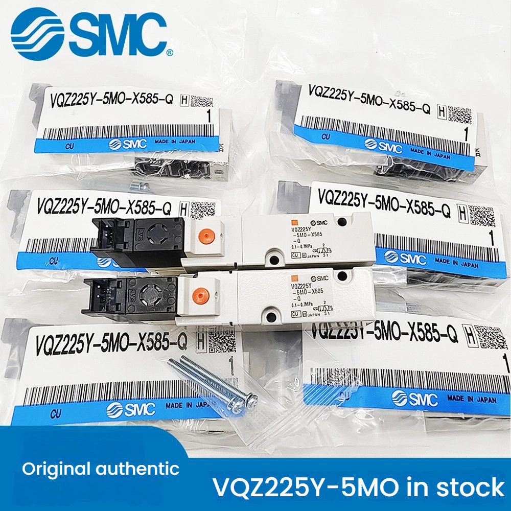 SMC โซลินอยด์วาล์ว VQZ225-5M1 VQZ225-5MO1 VQZ225Y-5MO