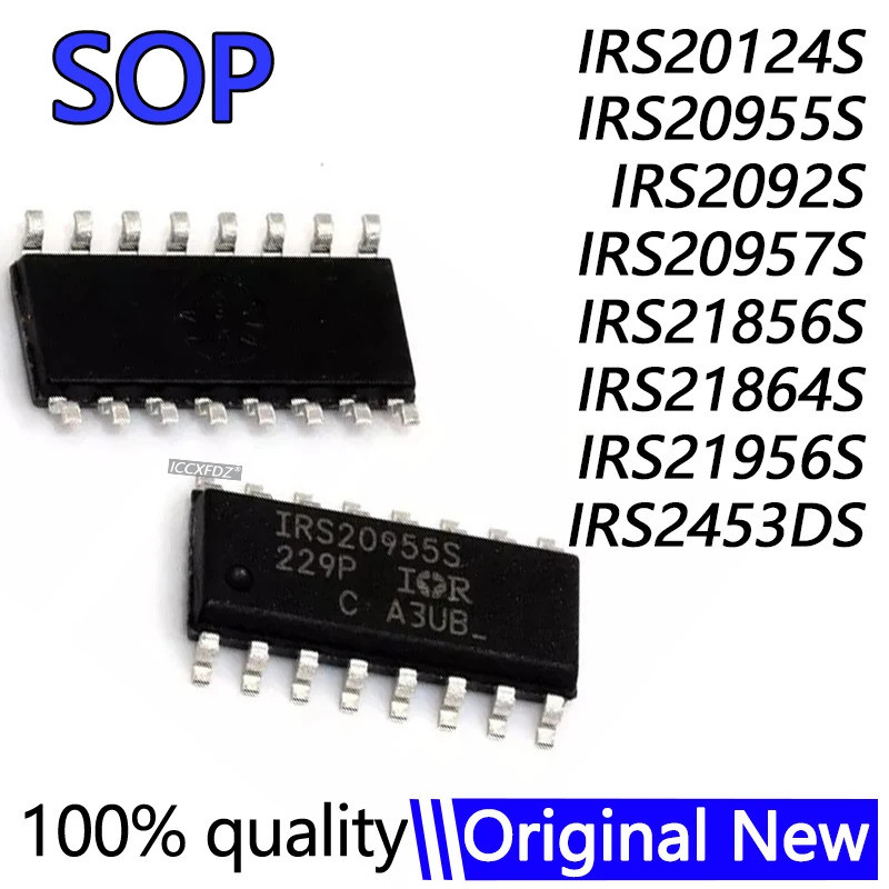 ชิป 2-5PCS IRS20124S IRS2092S IRS20955S IRS20957S IRS21856S IRS21864S IRS21956S IRS2453DS IR20124 IR