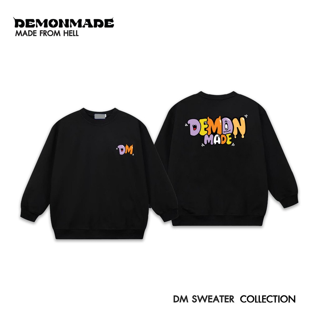 DemonMade  DM SWEATER Collection เสื้อสเวตเตอร์ทรงโอเวอร์ไซส์