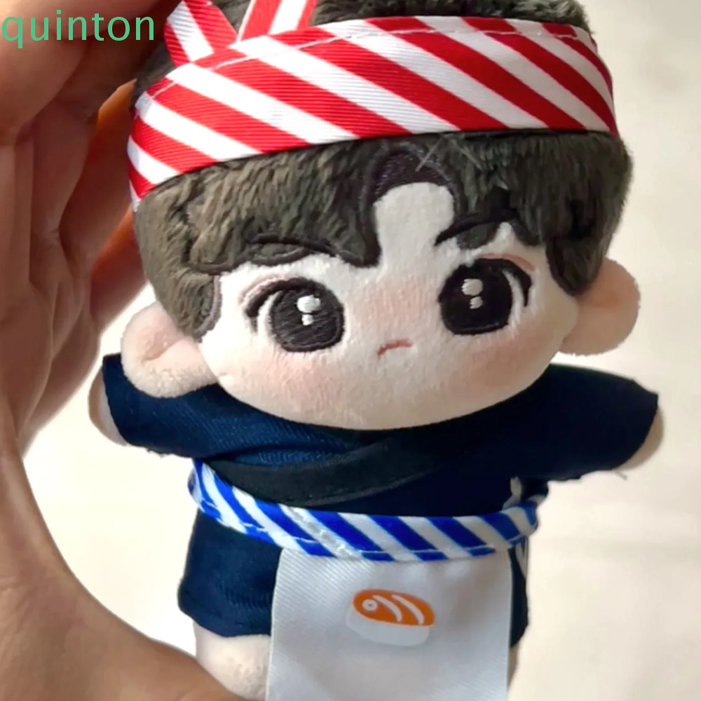 QUITON 10cm Cotton Doll Clothes, Japanese Style Dress Up Doll Clothes Outfit, DIY Clothing Creative 