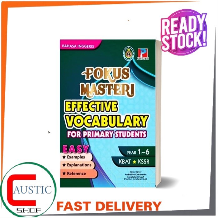 Fokus Masteri คําศัพท์ที่มีประสิทธิภาพสําหรับนักเรียนชั้นประถมศึกษา ปี 1-6