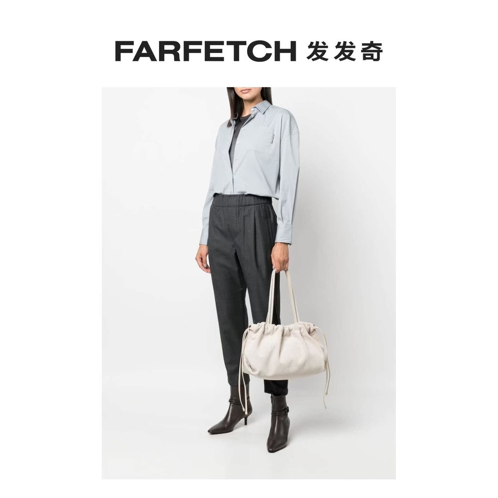 Brunello Cucinelli Ladies Drawstring Opening Closing Handbag FARFETCH