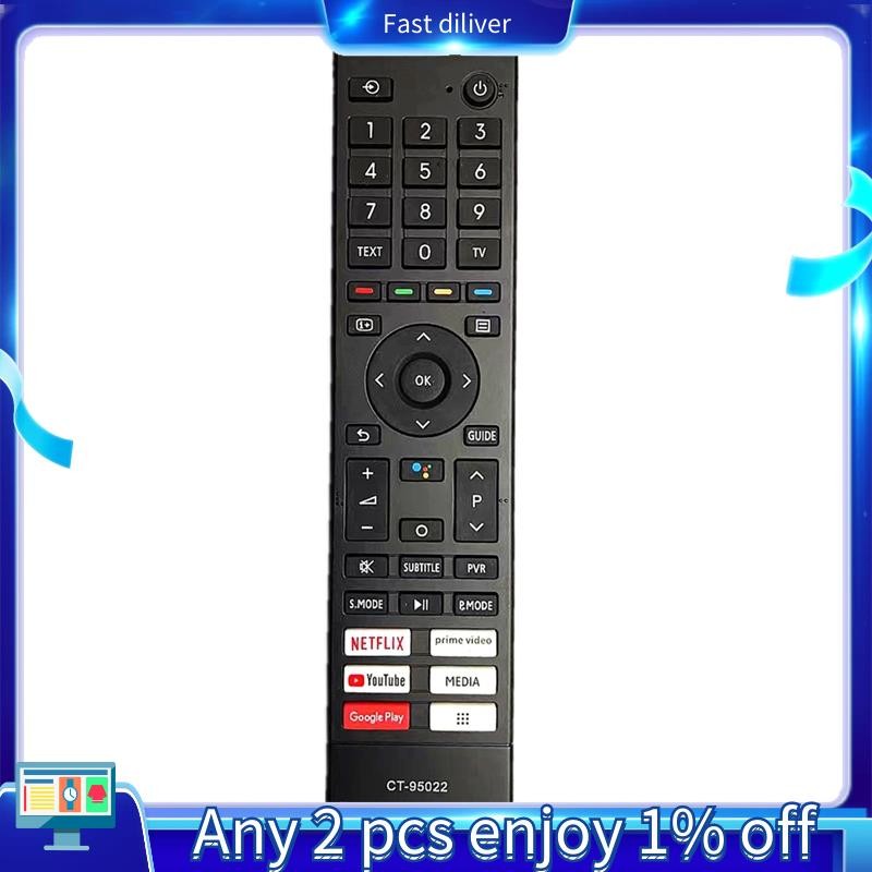 CT-95022 รีโมทคอนโทรลสําหรับทีวี 50C350KP 50E350KP 55C350KP 55E350KP 65C350KP 65E350KP 43C350KP