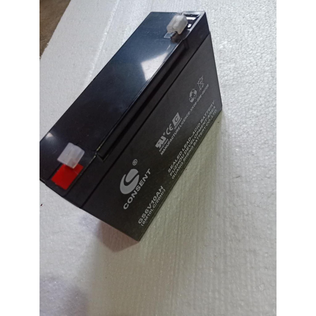 GS6V10AH (6M10LC/20HR) CONSENT Battery Electronic Scale Battery Ground Pound Battery