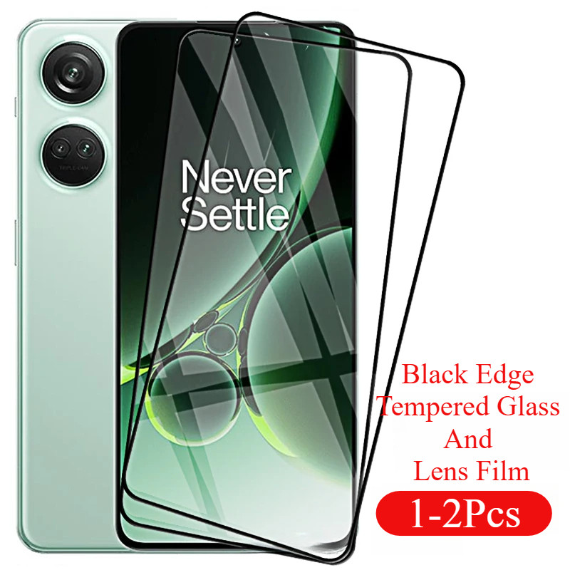 สําหรับ Vivo V2357A V2361GA V2364A V2410A V2415A V2417 V2419 V2419A คลุมทั้งหมดสีดําขอบกระจกนิรภัย