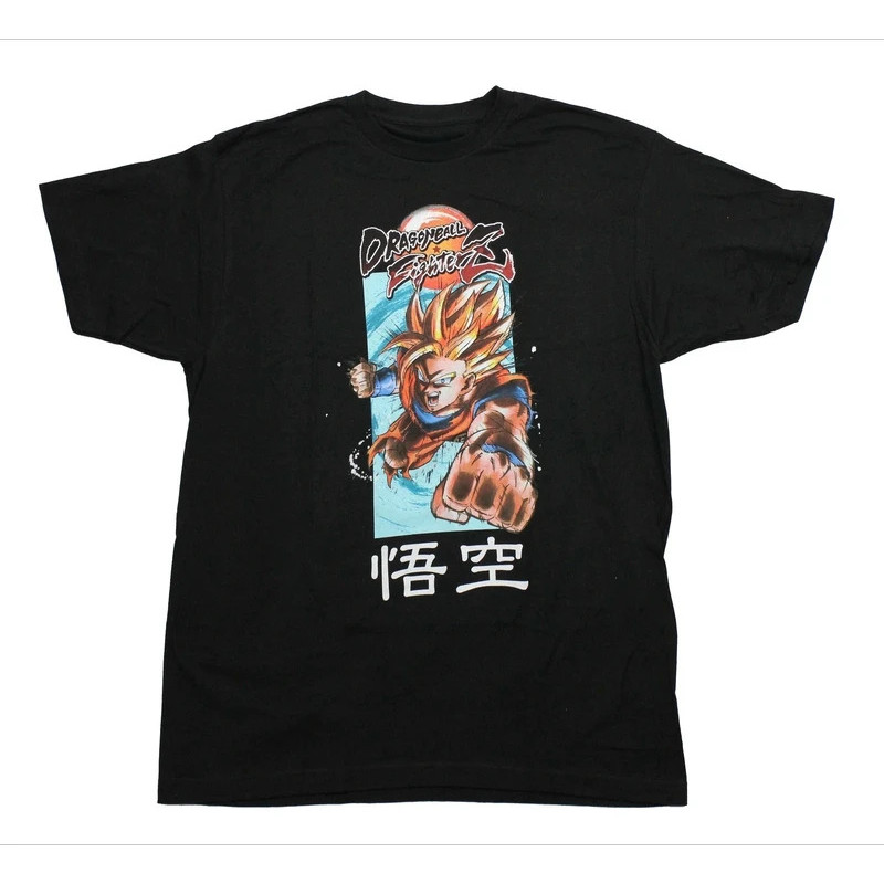 ใหม่ผู้ใหญ่เสื้อยืด Dragon Ball Z Fighter Men GohanPunch ภายใต้ DBZ Fighter แฟชั่นอะนิเมะญี่ปุ่นรอบค