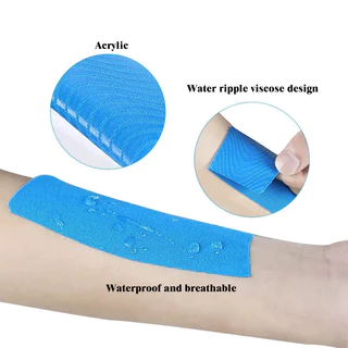 ส่งจากไทย⚡ Sports Bandage เทปบำบัด พันกล้ามเนื้อ 5cmx5m 2.5cmx5m คิเนสิโอ มีกาวในตัว