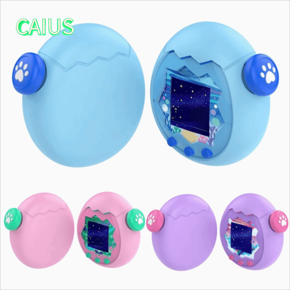 คาอุส‌ ฝาครอบป้องกัน,ตัวป้องกันซิลิโคนบางเฉียบ,เคสนิ่มกันลื่นป้องกันการตกหล่นคุณภาพสูงสําหรับอุปกรณ์เกมทามาก็อตจิพาราไดซ์