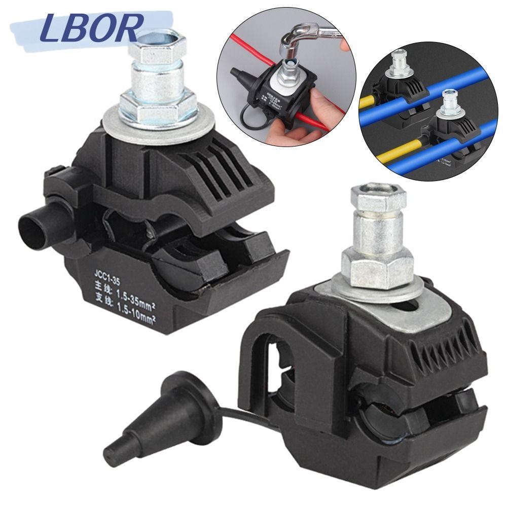 LBOR แคลมป์ขั้วต่อเจาะ JCC(SEC)1-95 16-95 mm 2 สายหลัก 1KV คลิปสายเคเบิล