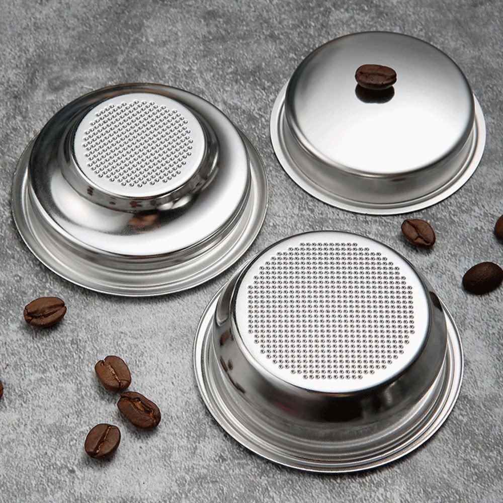 SHOOHOO 1 ชิ้นตะกร้ากรองกาแฟ, ความดัน 1 ถ้วย 2 ถ้วยตะกร้าสะอาด, ทนทานชั้นเดียว 51/58 มิลลิเมตร 304 สแตนเลสกาแฟ|กรองเครื่องมือบาริสต้า - รูปที่ 3
