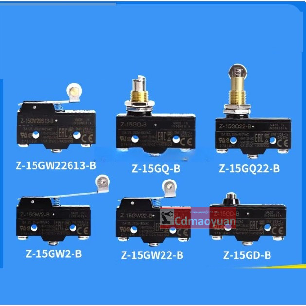 ไมโครสวิตช์ Z-15GD-B Z-15GD55-B Z-15GW2-B Z-15GW21-B Z-15GW22-B Z-15GW55-B Z-15GW-B พร้อมสต็อก