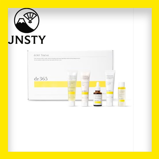 dr365 trial set vitamin c cosmetic set moisturizing pores exfoliation sensitive skin dry cleansing g