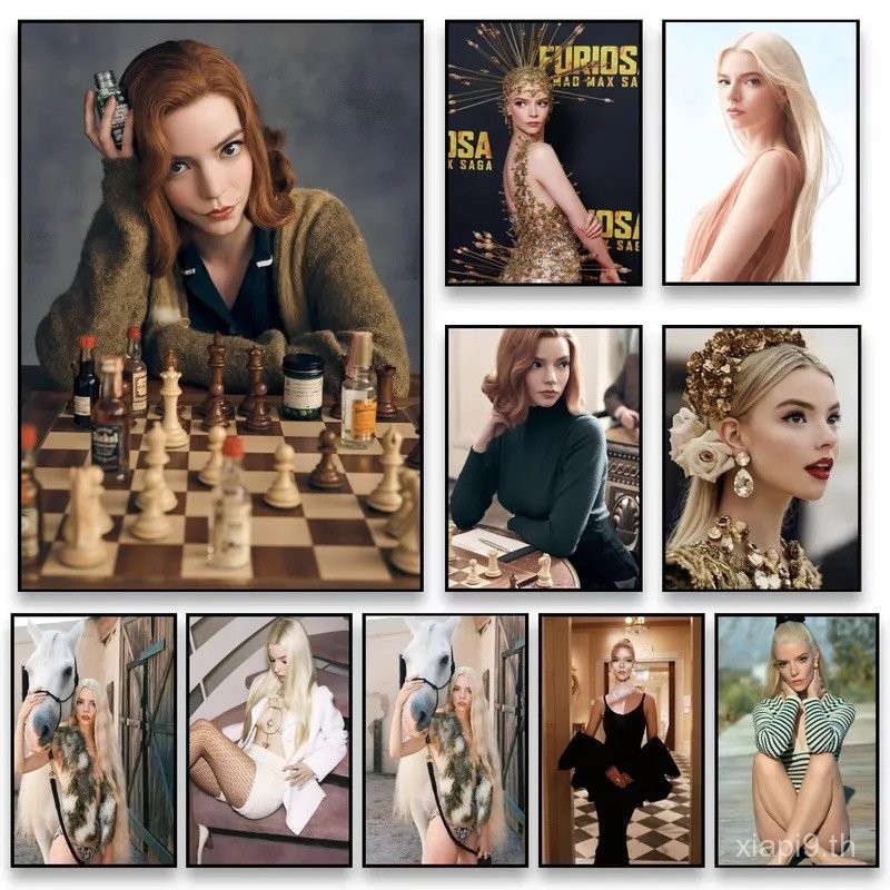 Anya Taylor Joy โปสเตอร์ศิลปะพิมพ์ตกแต่งบ้าน,ไม่มีกรอบผ้าใบจิตรกรรมของขวัญ 0TUK