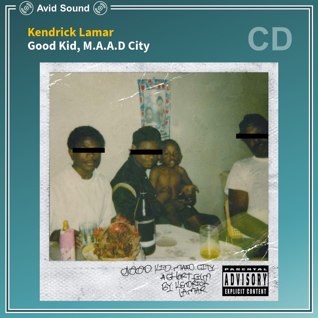 CD แผ่นซีดี Kendrick Lamar Good Kid, M.A.A.D City ใหม่ ซีล Kendrick Lamar CD