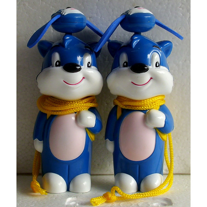 Good Good Good Goods Dongguan สินค้าฮ่องกงพัดลมไฟฟ้าของเล่นพัดลมนิรภัยพัดลมใบมีดพัดลมแมวสีฟ้า Bagged