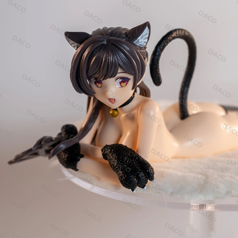 น้ำใหม่บรรจุกล่อง Qianhe Cat Girl Explosive Armor Edition Girl Anime Two-Dimension Model Decoration 
