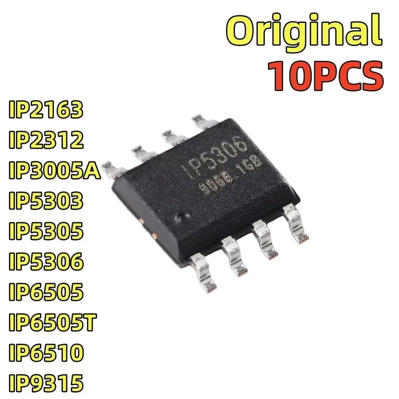 1-5PCS IP2163 IP2312 IP3005A IP5303 IP5305 IP5306 IP6505 IP6505T IP6510 IP9315 SOP ชิป ic