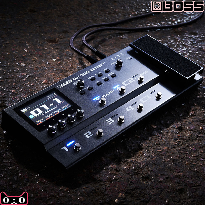 Roland boss GT1 GT-1B ME80 GX100 GT1000 CORE เอฟเฟกต์กีตาร์เบสไฟฟ้า