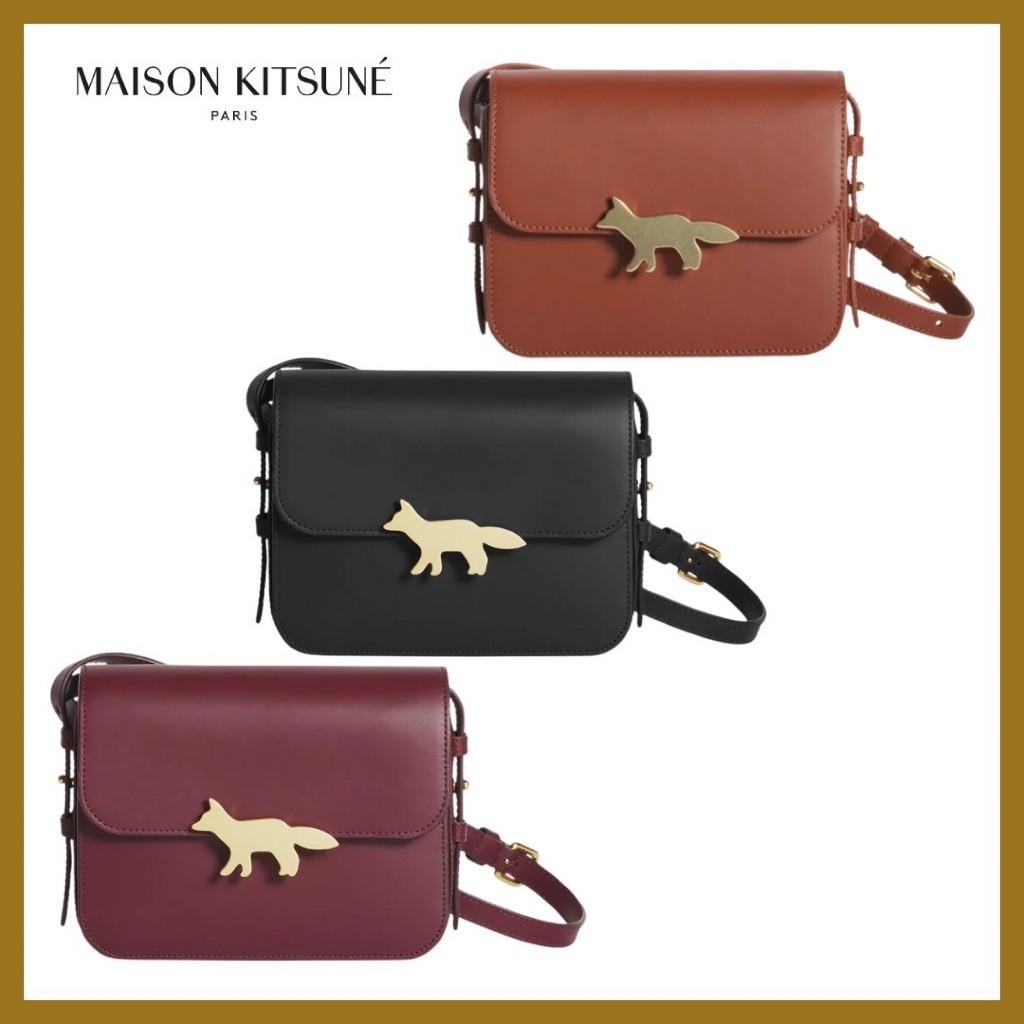 🇰🇷[25FW ]Maison Kitsune Edie Bag Black NW05170LR0001-P199 preorderoppa
