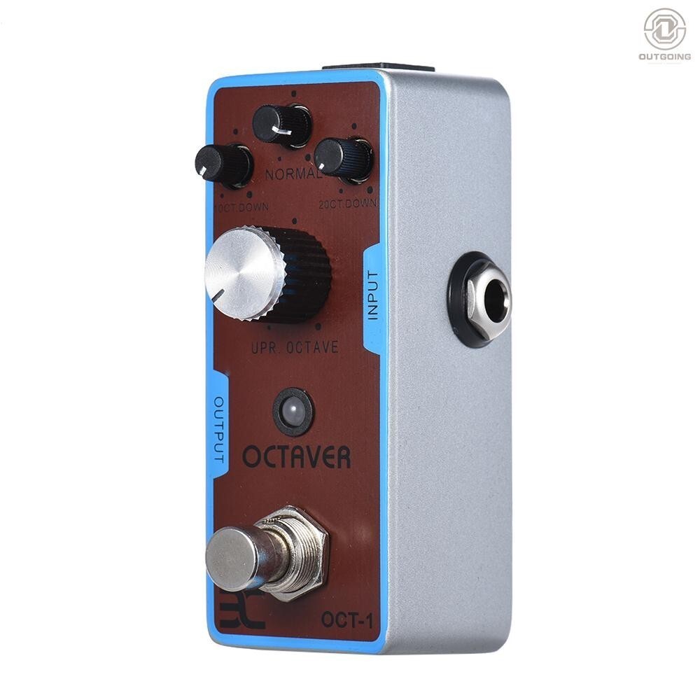 [OUGO] ANO EX OCT1 OCTAVE Mini Octave Guitar Effect Pedal True Bypass Full Metal Shell
