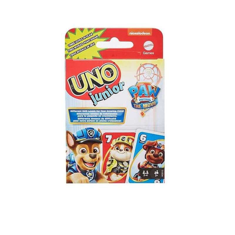 เด็ก UNO Junior Cards Wang Team Series Solitaire ผู้เล่นหลายคนเกมปาร์ตี้ยามว่างการ์ดความบันเทิงเพื่อ